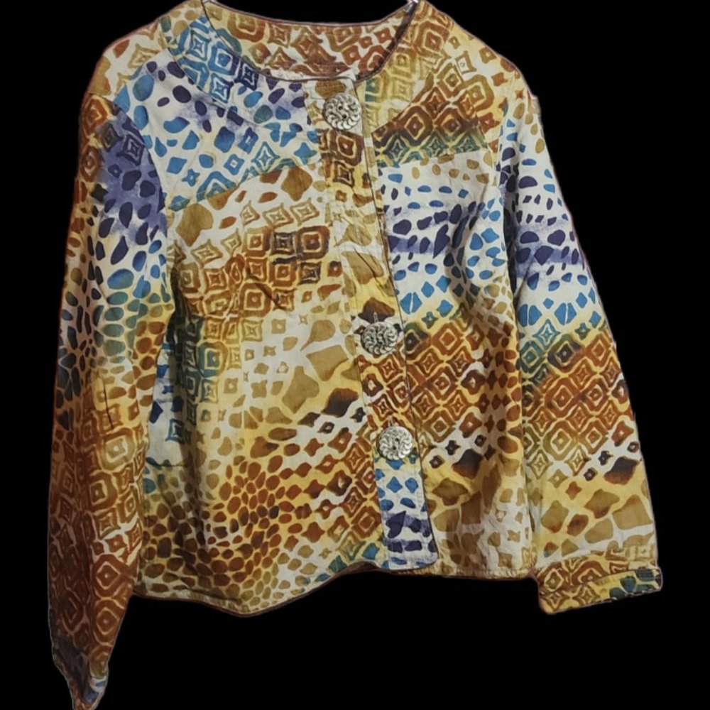 African print jacket